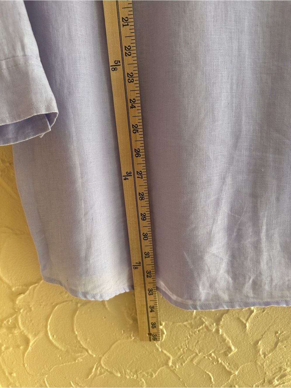 J. Jill Lavender Linen-Blend Tunic dress - Picture 4 of 6